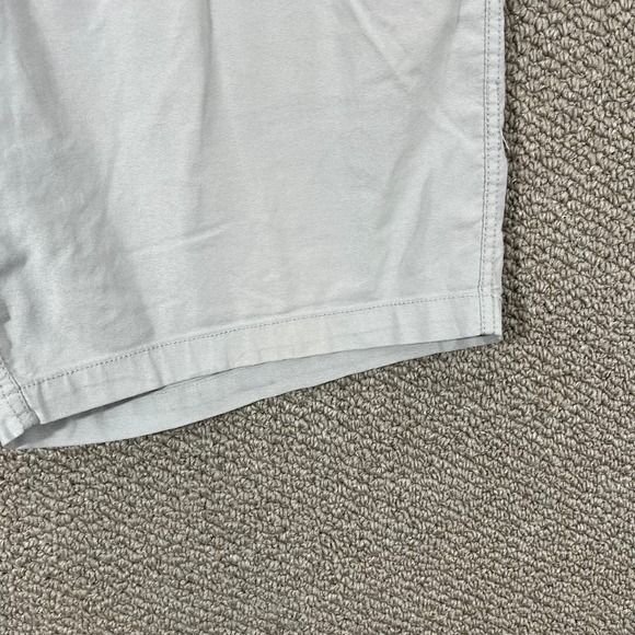 Southern Shirt Shorts Mens‎ Size 36 Gray Chino Khaki Flat Front Casual Preppy - Picture 3 of 10